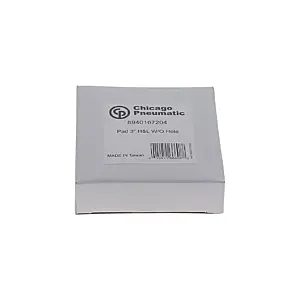 cpi-8940167204_fp Chicago Pneumatic PAD 3" H&L W/0 HOLE 5/16-24 - 35GR CP - top