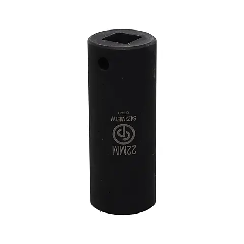 cpi-8940167728_f Chicago Pneumatic S422MetricW 1/2" Drive Thin Wall Deep 22MM Socket - front
