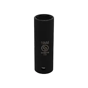 Chicago Pneumatic S419MetricW 1/2" Drive Thin Wall Deep 19MM Socket