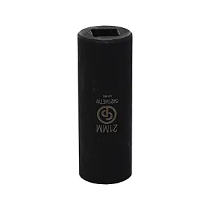Chicago Pneumatic S421MetricW 1/2" Drive Thin Wall Deep 21MM Socket