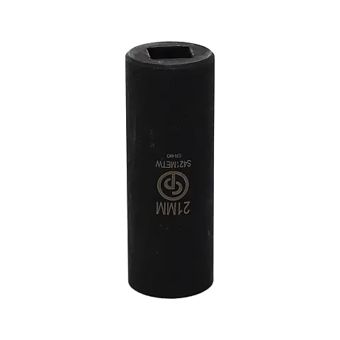 cpi-8940167731_f Chicago Pneumatic S421MetricW 1/2" Drive Thin Wall Deep 21MM Socket - front
