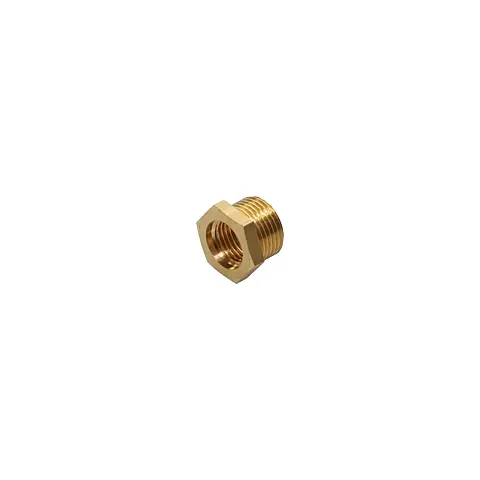 Chicago Pneumatic SCREWED ADAPTOR  M 3/8" - F 1/4" BSP - 3d-left