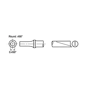 Chicago Pneumatic BUSHING SPLITTER SHANK ROUND .498"