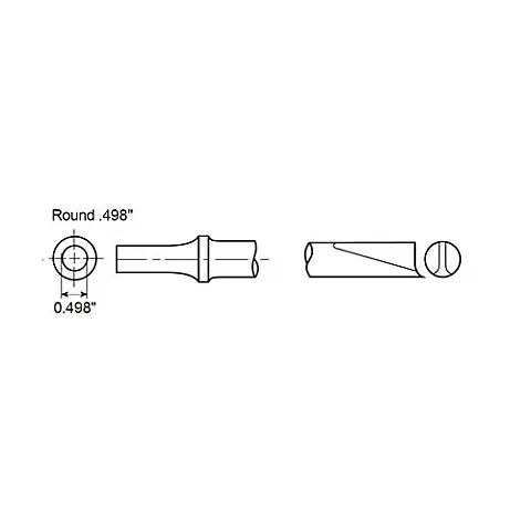 Chicago Pneumatic BUSHING SPLITTER SHANK ROUND .498" - other