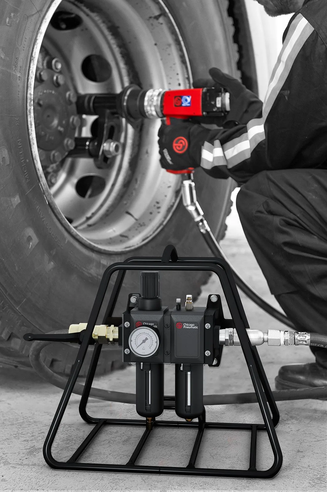 Chicago Pneumatic ATC PACK FRL 3/4 BSP - application