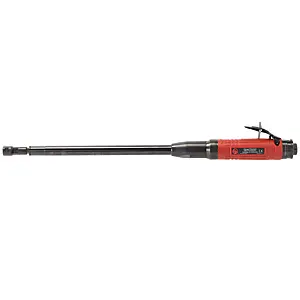 Chicago Pneumatic CP3119-12EL - 1/4 Inch (6 mm) Air Straight Die Grinder, Extended One-piece Body, 1.21 HP / 900 W - 12000 RPM
