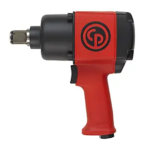 Chicago Pneumatic CP6773 - 1 Inch Air Impact Wrench, Pistol Handle, Max Torque Reverse Output 1200 ft. lbf / 1630 Nm, 6300 RPM, Twin Hammer