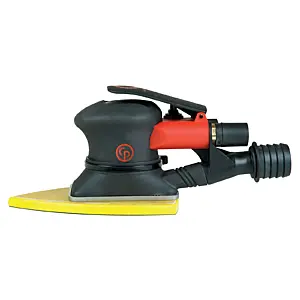 Chicago Pneumatic CP7267CVE - 3-7/8 x 5-5/8 Inch (100 x 144 mm) Delta Pad Air Jitterbug Sander, Central Vacuum, Hook & Loop, 4 Pad Holes, 0.28 HP / 210 W - 10000 RPM