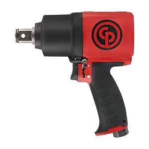 Chicago Pneumatic CP7779 - 1 Inch Air Impact Wrench, Pistol Handle, Max Torque Reverse Output 1440 ft. lbf / 1950 Nm, 6500 RPM, Twin Hammer