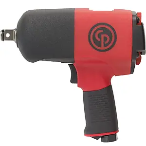 Chicago Pneumatic CP8272-D - 3/4 Inch Air Impact Wrench, Pistol Handle, Max Torque Reverse Output 1220 ft. lbf / 1650 Nm, 6500 RPM, Twin Hammer