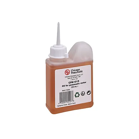 cpi-cpa1015_3d-left Chicago Pneumatic CPA1015 MOTOR OIL 125 mL - left