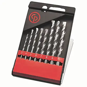 Chicago Pneumatic DRILL BITS 8PCS SET CONCRETE