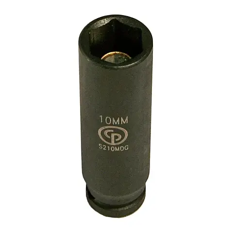 cpi-s210mdg_front Chicago Pneumatic S210MDG 1/4" Drive Deep Magnetic Impact 10MM - front