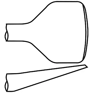 Chicago Pneumatic SCRAPER SHANK ROUND .401″