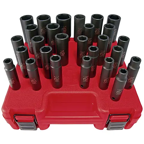 cpi-ss4229d_front Chicago Pneumatic SS4229D 1/2 29PC DEEP MET&SAE MASTER SET - front