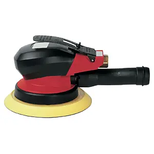 Chicago Pneumatic CP5303-50SV - 5 Inch (125 mm) Air Orbital Sander, Self Vacuum, Hook & Loop, 3/32 Inch Orbit, Standard Body