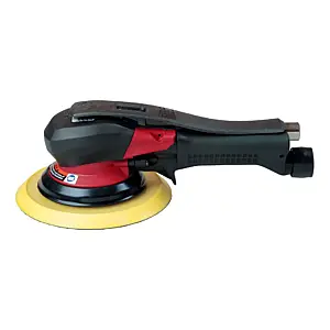 Chicago Pneumatic CP5306-60H - 6 Inch (150 mm) Air Orbital Sander, Non-Vacuum, Hook & Loop, 3/16 Inch Orbit, Long Body