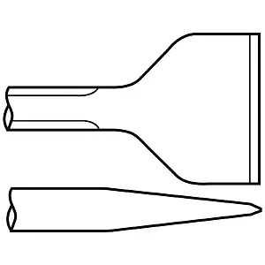 Chicago Pneumatic WIDE SCALING CHISEL HEX 14.7MM(0.58)