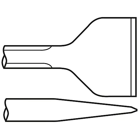 cpi-wide-scaling-chisel-hex-shank_right Chicago Pneumatic WIDE SCALING CHISEL HEX 14.7MM(0.58) - right