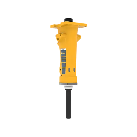 Epiroc SB 202 T Tunnel Hydraulic Breaker - back view Epiroc SB 202 T tunnel hydraulic breaker, back view