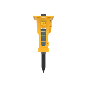 Epiroc SB 552 Hydraulic Breaker – side Epiroc SB 552 hydraulic breaker, side view