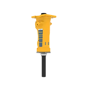 Epiroc SB 552 T tunnel hydraulic breaker, back view, 135°