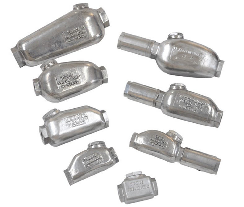 Texas Pneumatic In-Line Lubricator (Pressure Feed)