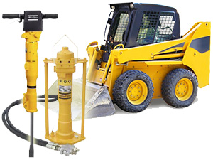 skid steer high back pressure units