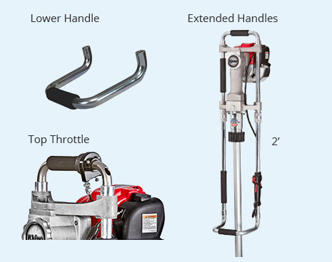 Rhino GPD 2ft extended handles