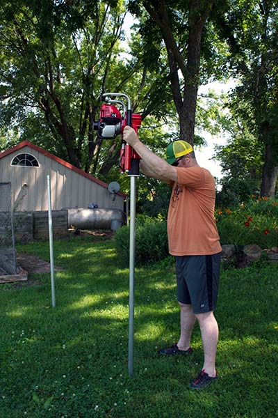 fence for shed