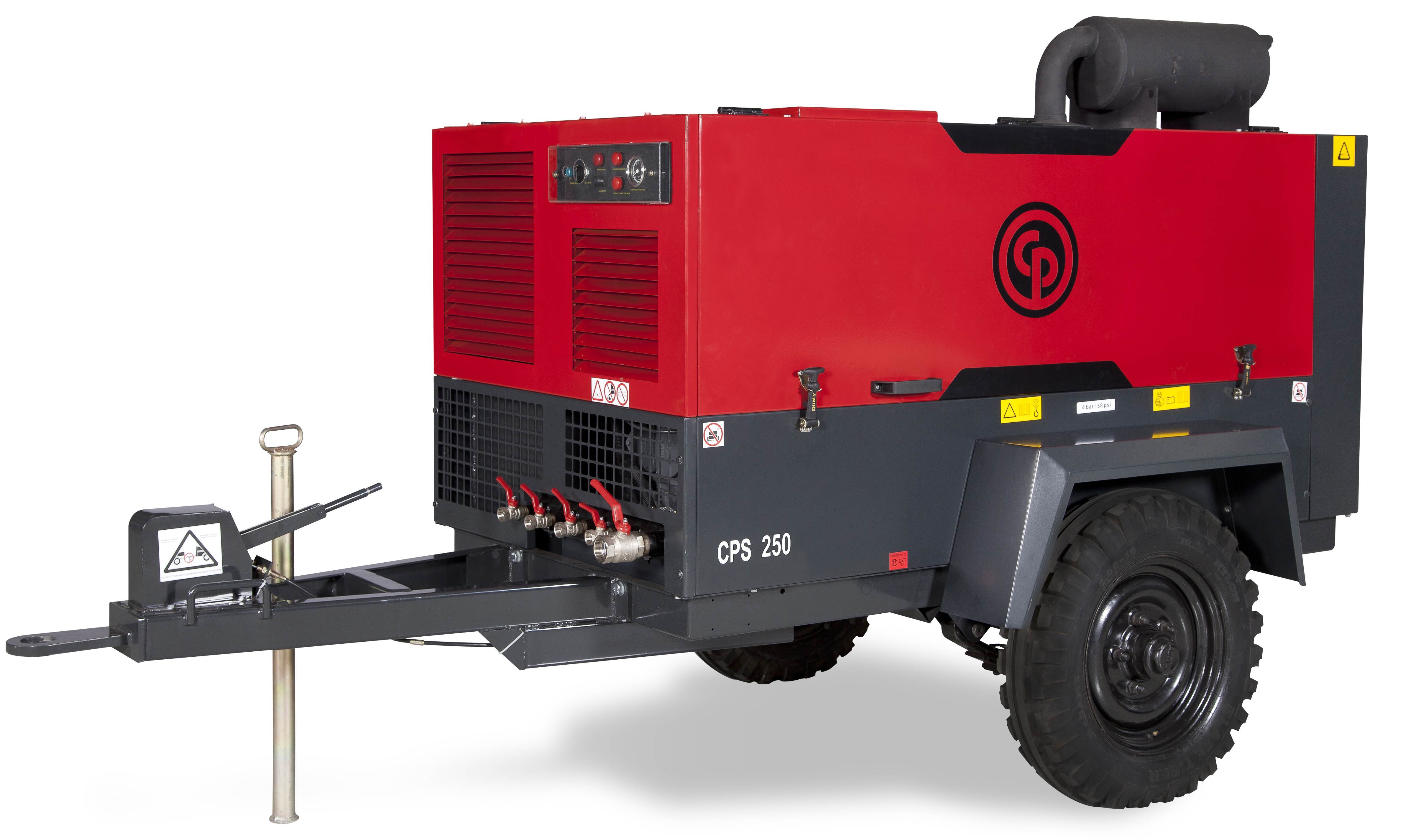 CPS 250 KD8 T4F Standard Mobile Air Compressor