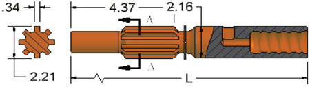 Striking Bar Copco - R32