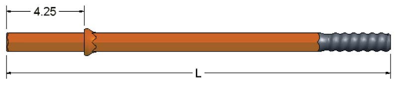 SB 1 1/4"R 1 X 4 1/4"