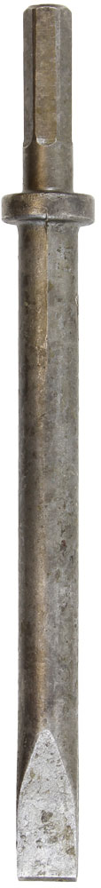 Chipping Hammer Narrow Chisel, Hex Shank/Round Collar x 72"