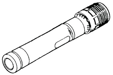 Barrel For Piston W/ Round Rod