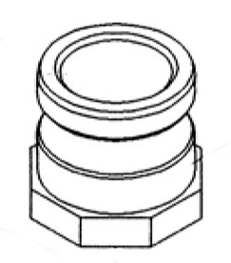 Discharge Coupling - 2\"