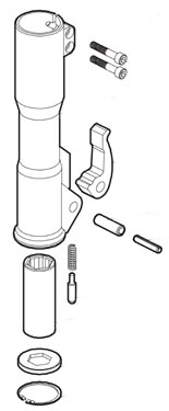 Nose Part - Complete 1-1/8 x 6-1/4\"